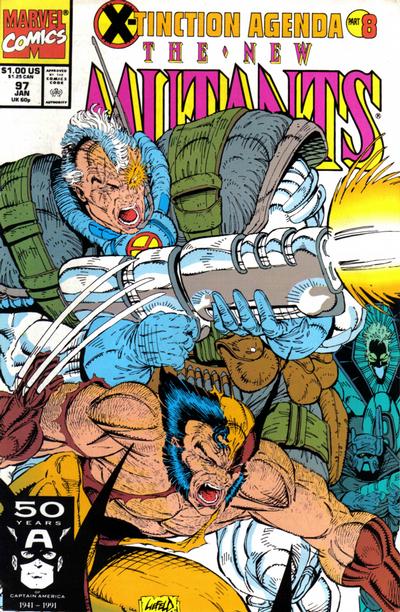 The New Mutants 1983 #97 Direct ed. - back issue - $2.00