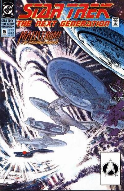 Star Trek: The Next Generation 1989 #16 Direct ed. - back issue - $3.00
