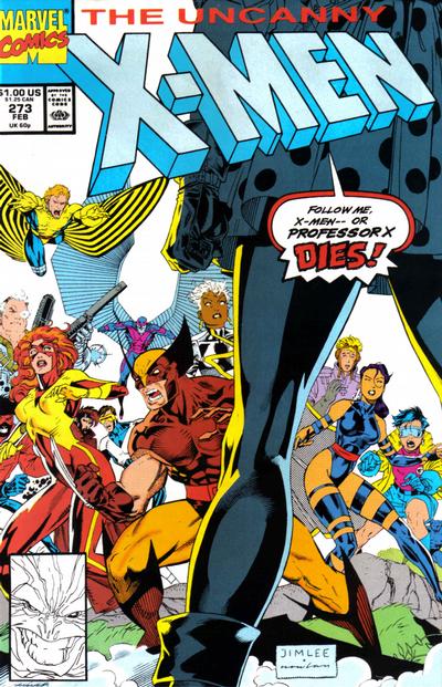 The Uncanny X-Men 1981 #273 Direct ed. - back issue