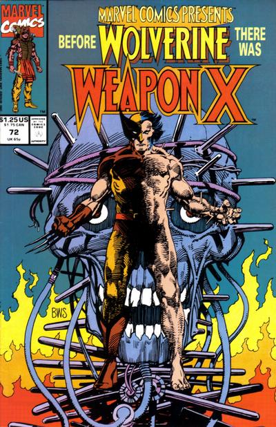 Marvel Comics Presents 1988 #72 Direct ed. - back issue - $30.00