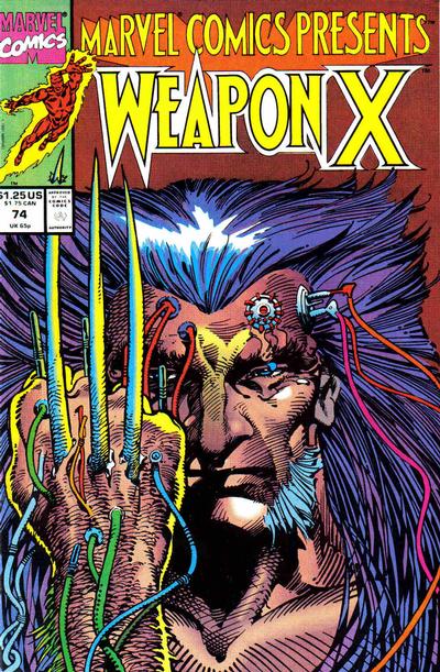 Marvel Comics Presents 1988 #74 Direct ed. - back issue - $15.00