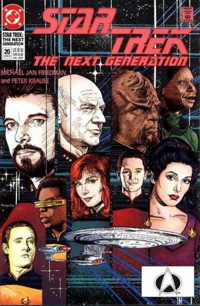Star Trek: The Next Generation 1989 #20 Direct ed. - back issue - $3.00