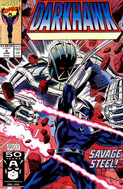 Darkhawk 1991 #4 Direct ed. - back issue - $2.00
