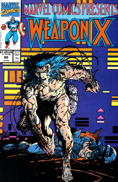 Marvel Comics Presents 1988 #80 Direct ed. - back issue - $3.00