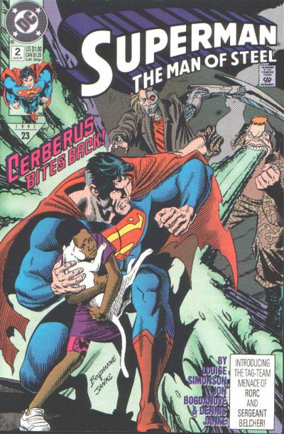 Superman: The Man of Steel 1991 #2 Direct ed. - back issue