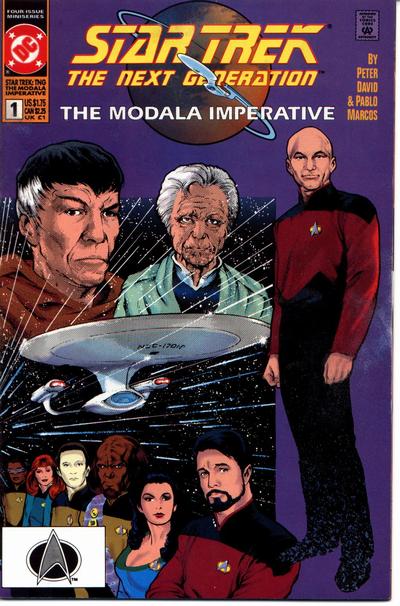 Star Trek: The Next Generation - The Modala Imperative 1991 #1 Direct ed. - back issue - $3.00