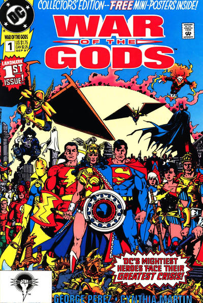 War of the Gods 1991 #1 [Collector's Edition] Direct ed. - back issue - $5.00