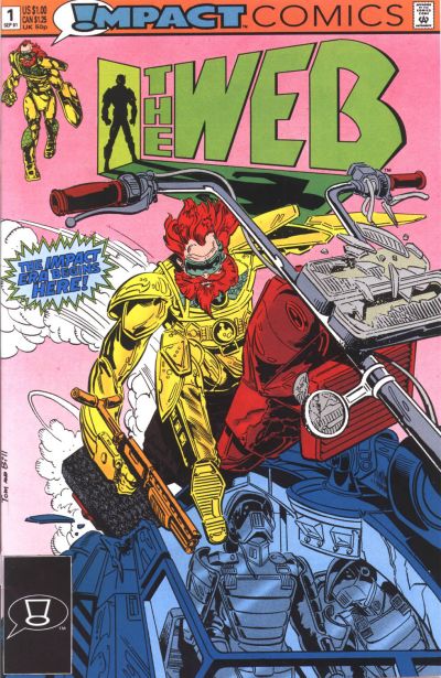 The Web 1991 #1 Direct ed. - back issue - $3.00