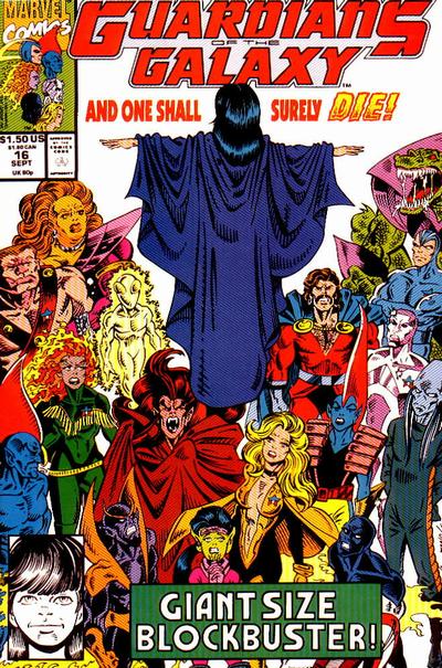 Guardians of the Galaxy 1990 #16 Direct ed. - back issue