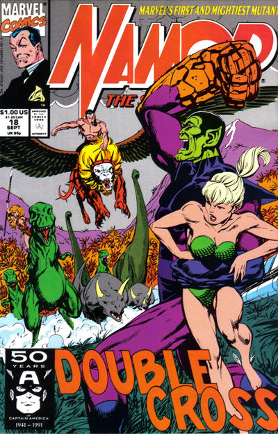Namor, the Sub-Mariner 1990 #18 - back issue - $3.00