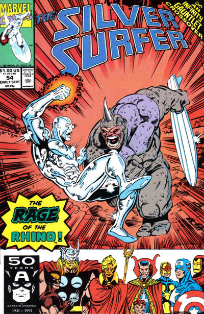Silver Surfer 1987 #54 - back issue