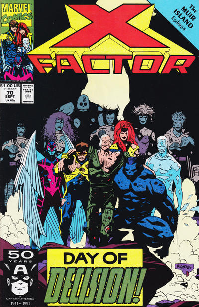 X-Factor 1986 #70 Direct ed. - back issue - $3.00