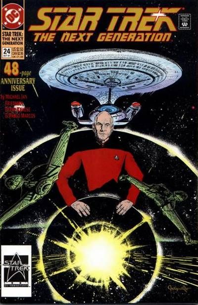 Star Trek: The Next Generation 1989 #24 Direct ed. - back issue - $3.00