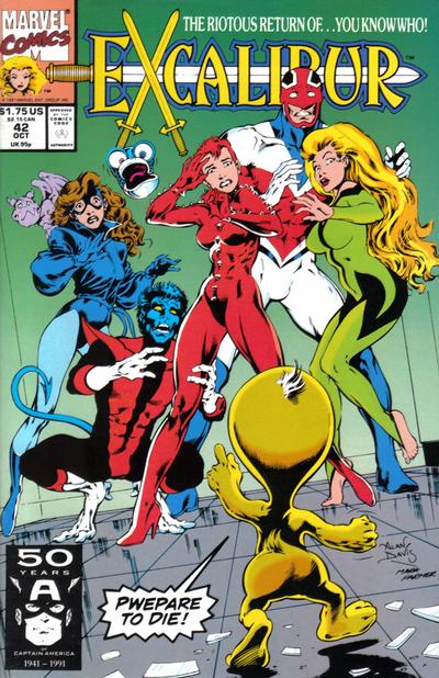Excalibur 1988 #42 Direct ed. - back issue - $4.00