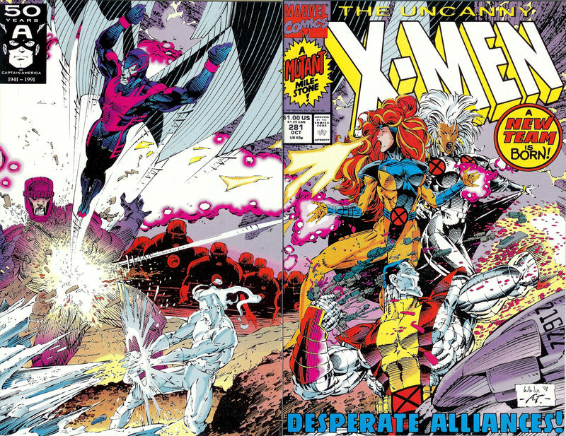 The Uncanny X-Men 1981 #281 Direct ed. - back issue
