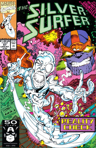 Silver Surfer 1987 #57 - back issue - $5.00
