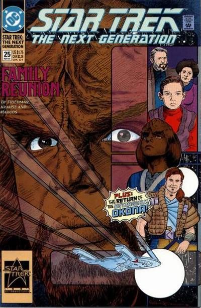Star Trek: The Next Generation 1989 #25 Direct ed. - back issue - $3.00