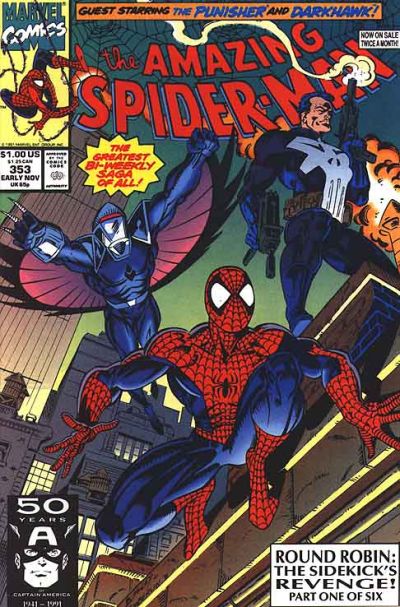 The Amazing Spider-Man 1963 #353 Direct ed. - back issue