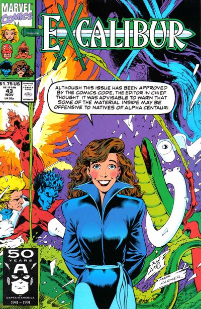 Excalibur 1988 #43 Direct ed. - back issue - $4.00