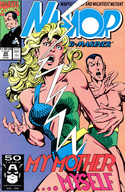 Namor, the Sub-Mariner 1990 #20 - back issue - $2.00