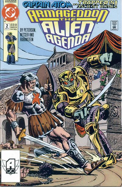 Armageddon: Alien Agenda 1991 #2 Direct ed. - back issue - $2.00