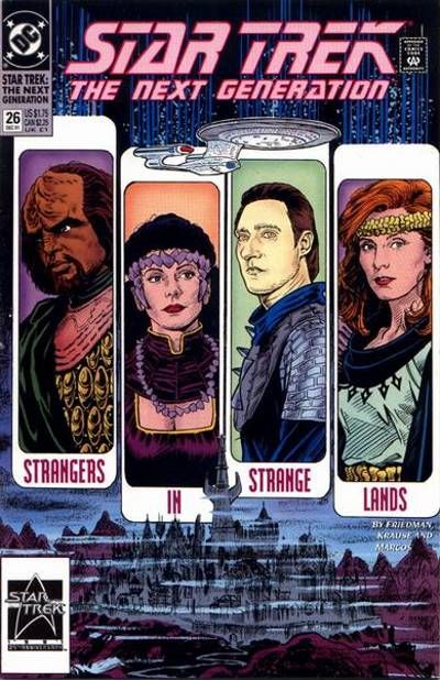 Star Trek: The Next Generation 1989 #26 Direct ed. - back issue - $3.00