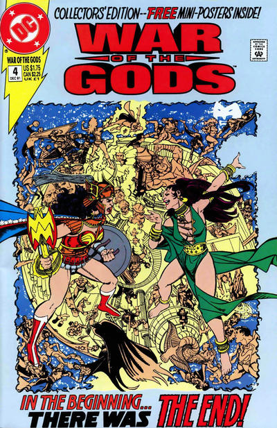 War of the Gods 1991 #4 [Collector's Edition] - back issue - $3.00