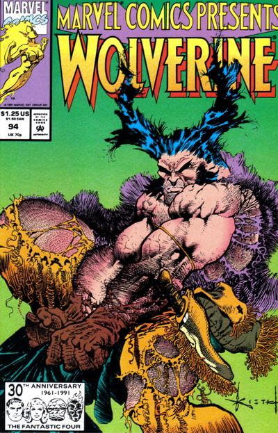 Marvel Comics Presents 1988 #94 Direct ed. - back issue - $3.00