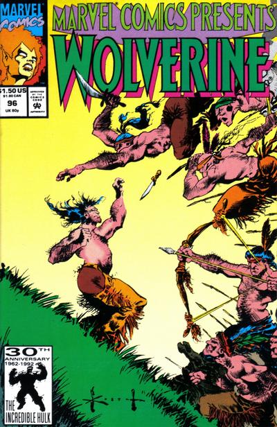 Marvel Comics Presents 1988 #96 Direct ed. - back issue - $3.00