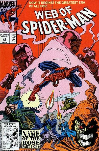 Web of Spider-Man 1985 #84 Direct ed. - back issue - $3.00