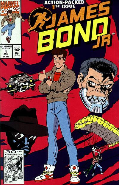James Bond Jr. 1992 #1 Direct ed. - back issue - $8.00