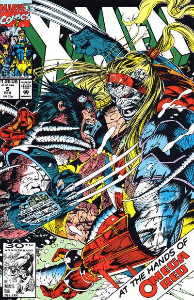 X-Men 1991 #5 Direct ed. - back issue - $13.00