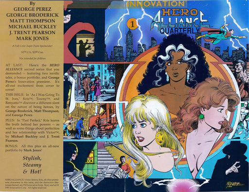 Hero Alliance Quarterly 1991 #1 - back issue - $4.00