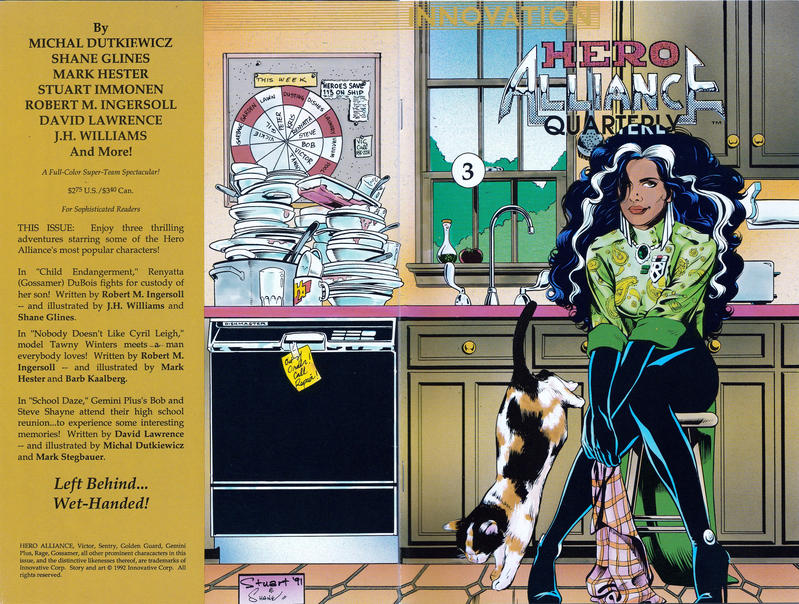 Hero Alliance Quarterly 1991 #3 - back issue - $4.00