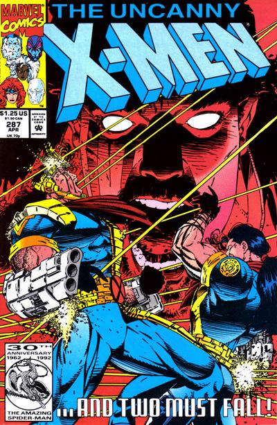 The Uncanny X-Men 1981 #287 Direct ed. - back issue - $6.00