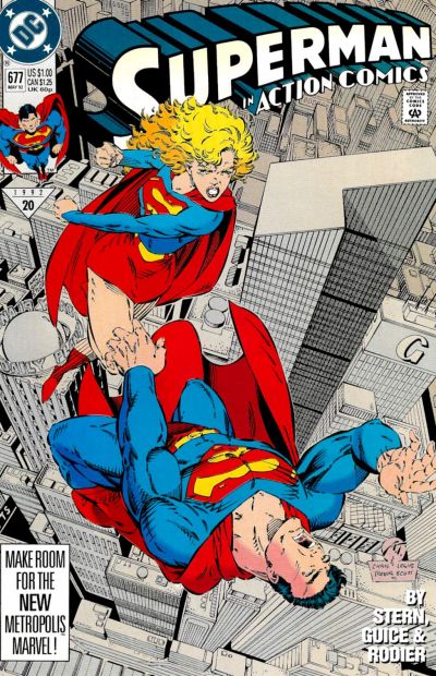 Action Comics 1938 #677 Direct ed. - back issue - $3.00