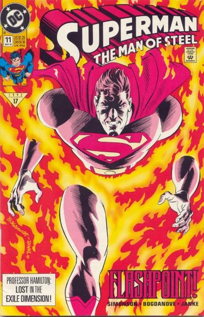 Superman: The Man of Steel 1991 #11 Direct ed. - back issue - $3.00