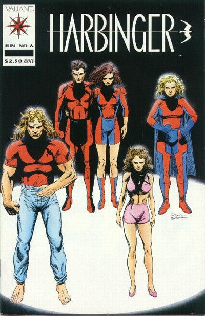 Harbinger 1992 #6 - back issue - $5.00