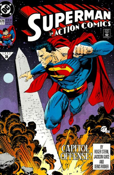 Action Comics 1938 #679 Direct ed. - back issue - $3.00