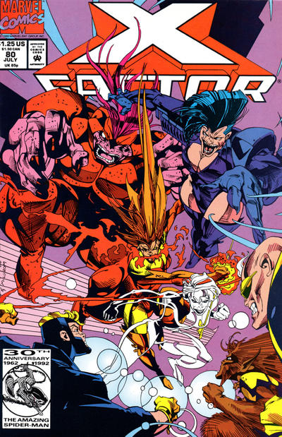 X-Factor 1986 #80 Direct ed. - back issue - $2.00
