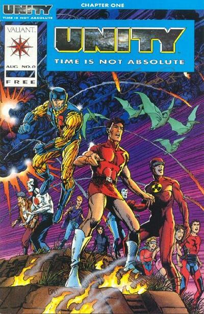 Unity 1992 #0 Regular Edition - back issue - $3.00