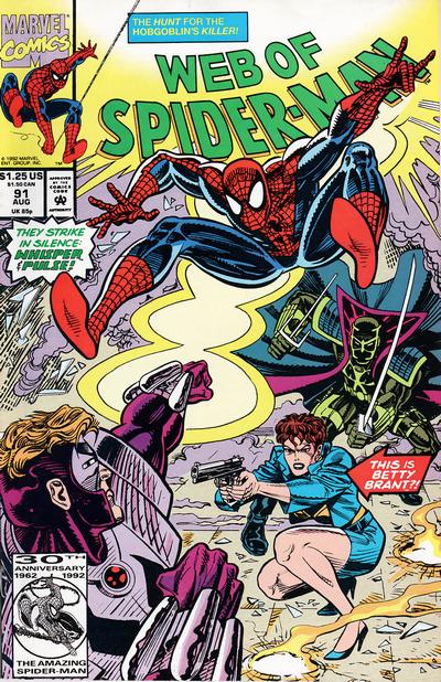 Web of Spider-Man 1985 #91 Direct ed. - back issue - $3.00