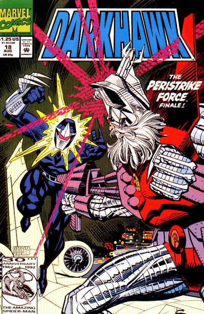 Darkhawk 1991 #18 Direct ed. - back issue