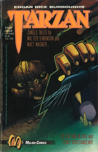 Tarzan: Love, Lies and the Lost City 1992 #1 - back issue - $3.00
