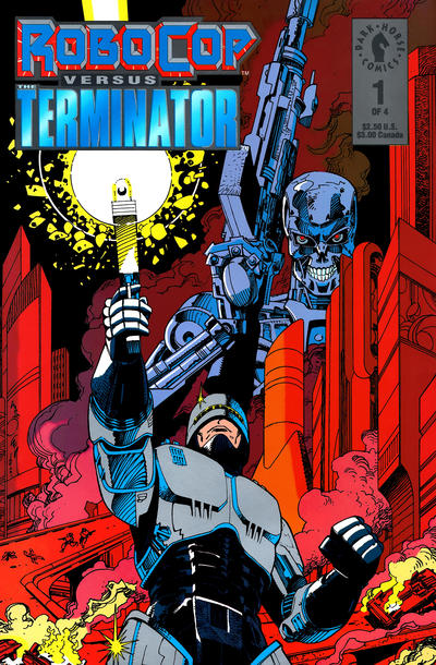 RoboCop versus the Terminator 1992 #1 Regular Edition - back issue - $5.00