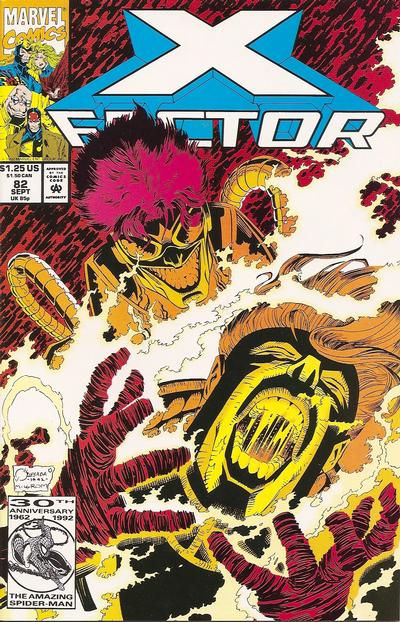 X-Factor 1986 #82 Direct ed. - back issue - $2.00