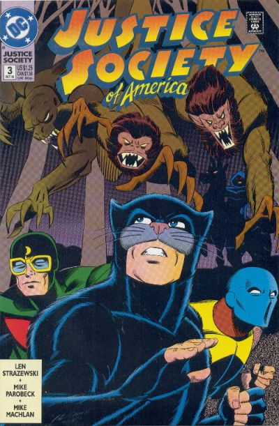 Justice Society of America 1992 #3 Direct ed. - back issue