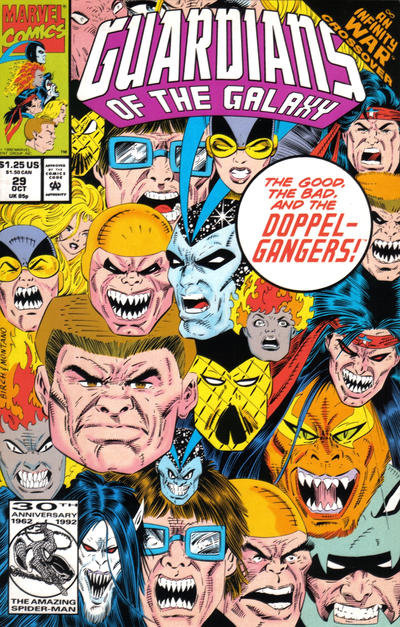 Guardians of the Galaxy 1990 #29 Direct ed. - back issue