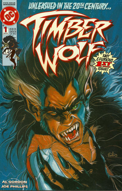 Timber Wolf 1992 #1 - back issue - $3.00