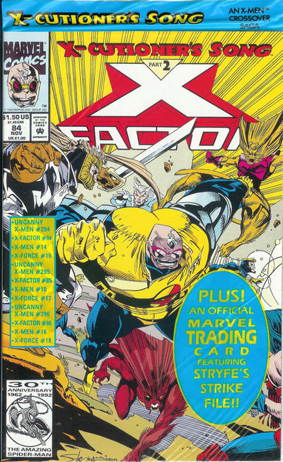 X-Factor 1986 #84 Direct ed. - back issue - $3.00